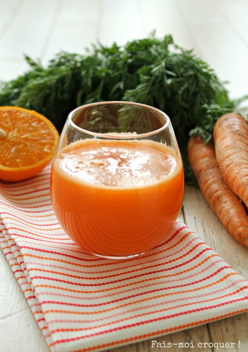 Smoothie carotte et orange
