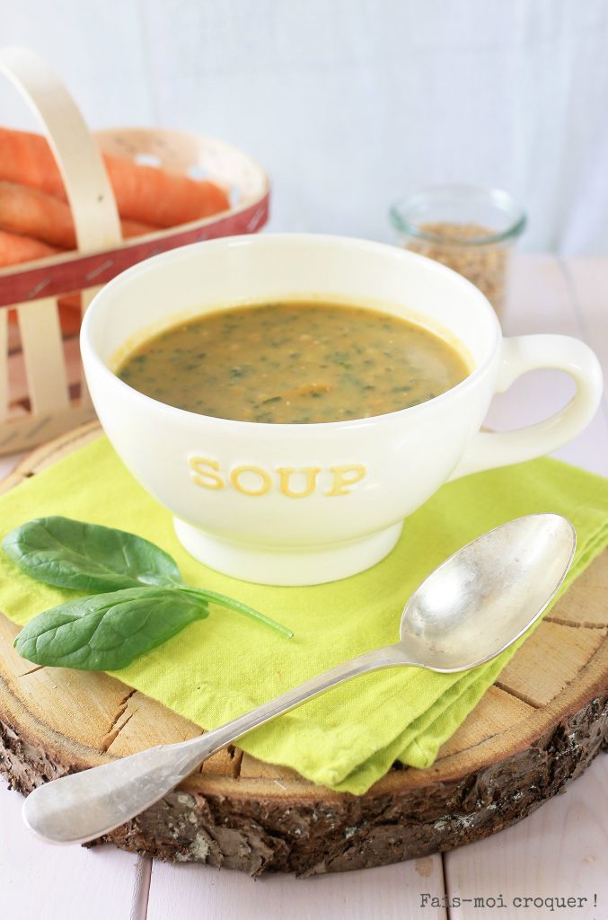 super green soup au petit épeautre
